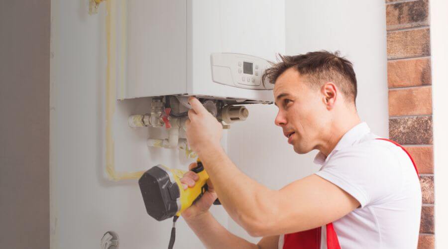 Local tankless water heater installation in Matthews, MO